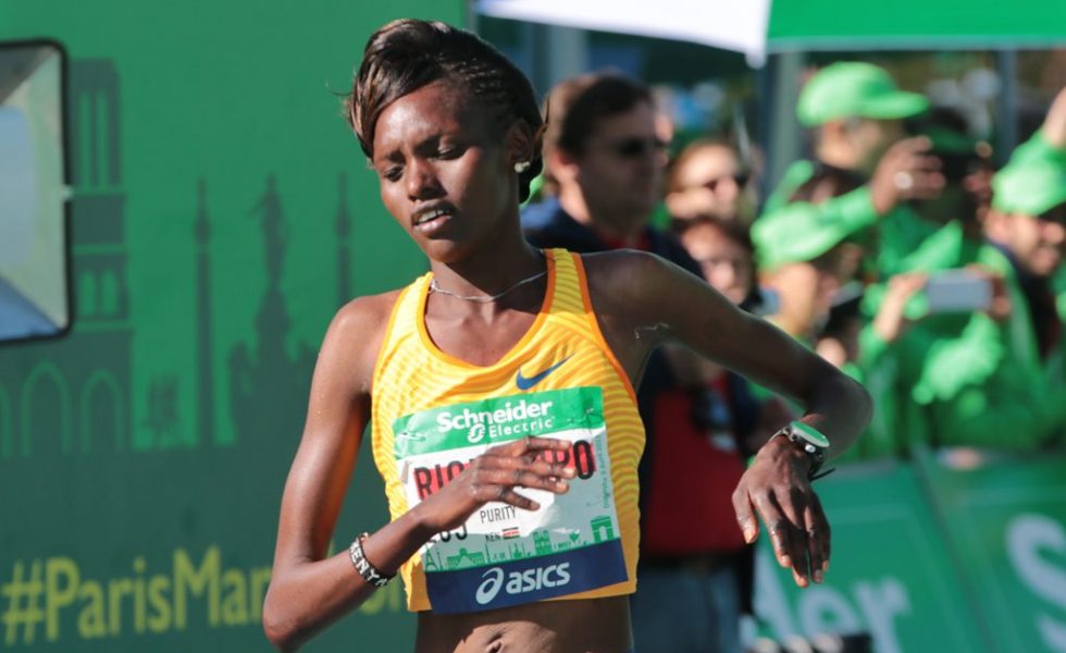 Prurity Rionoripo première au marathon de Paris en 2017