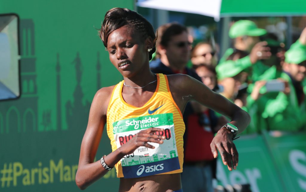 Prurity Rionoripo première au marathon de Paris en 2017
