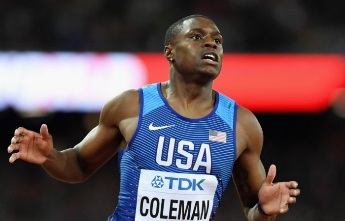 Christian Coleman suspendu deux ans